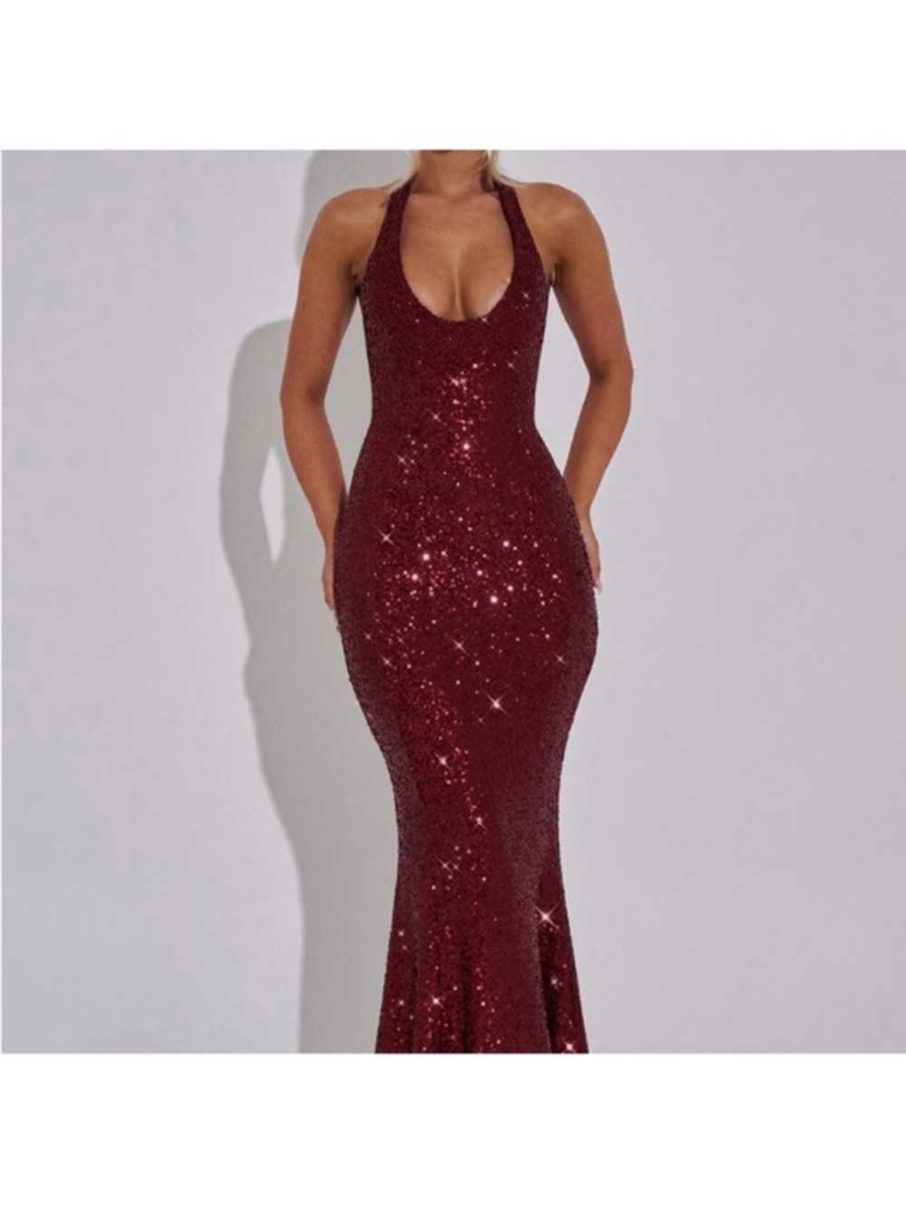 Babyboo Odette maxi dress - medium wine